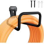 Support mural pour tuyau d'arrosage, support de tuyau d'arrosage robuste pour l'extrieur, enrouleurs ...