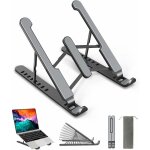 Support ordinateur portable, support pc portable � 6 niveaux r�glables, laptop stand en plastique & silicone ...