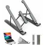 Support ordinateur portable, support pc portable � 6 niveaux r�glables, laptop stand en plastique & silicone ...