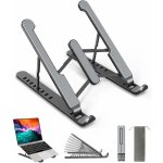 Support ordinateur portable, support pc portable � 8 niveaux r�glables, laptop stand en plastique & silicone ...