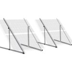 Eco - worthy - support de panneau solaire de 114 cm avec angle r�glable, support de panneau solaire de ...