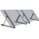 Zelsius - support de panneau solaire en aluminium de 0  90 degrs, pour deux panneaux, barre de support ...