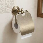 Support papier toilette paulgurkes nostalgie en bronze et laiton r�tro