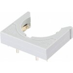 Renata - support de pile bouton cr 2450n, cr 2477n 701112 horizontal, montage tht