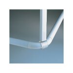 Support de plafond pour barre de douche mod�le magic universal blanc spirella