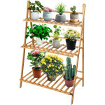 Support pour plantes d'int�rieur et d'ext�rieur, support pour fleurs en bois, support pour plantes en ...