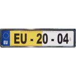 Support de plaque - inox avec kit fixation
