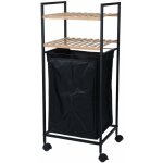 Bathroom solutions - panier à linge, chariot de salle de bain mobile avec 2 étagères, bibliothèque de ... Bathroom solutions - panier à linge, chariot de salle de bain mobile avec 2 étagères, bibliothèque de ...
