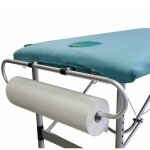 Support rouleau de drap d'examen extensible pour table de massage vivezen Support rouleau de drap d'examen extensible pour table de massage vivezen
