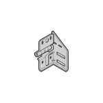 Support roulette intermdiaire type 4 droite ferrure n, bl, z, bz et l hormann