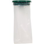 Rossignol - support sac mural avec couvercle 110l vert mousse collecmur essentiele 57953