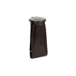 Rossignol - support de sacs poubelles mural 110 litres ecollecto couvercle gris fonc�