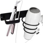 Support de s�che - cheveux et support de lisseur titulaires de s�che - cheveux en aluminium