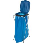 Support de stand restauration pour sacs poubelles et d�chets 120l, bleu