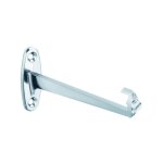 Support de tablette de salle de bains - 128 mm - chrom - pellet