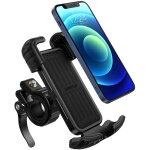 Support de t�l�phone pour v�lo, moto, guidon, universel noir