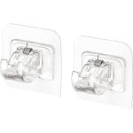 Support de tringle � rideau, crochets autocollants pour tringle � rideaux, support de tringle � rideau ...