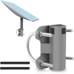 Support de tube de m�t d'antenne pour antenne starlink, kit de support de montage d'antenne, accessoires ...