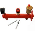 Support vase d'expansion, soupape de scurit, manomtre de pression et purgeur