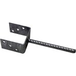 Support y  sceller pour poteau 12x12 cm