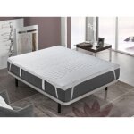 Xaluca - sur matelas 200x200 freedom �paisseur 5 cm noyau 100 % visco�lastique d�houssable