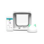 Sureflap chatiere a puce électronique connectée - blanc - 142 mm x 120 mm (livré avec le hub) Sureflap chatiere a puce électronique connectée - blanc - 142 mm x 120 mm (livré avec le hub)