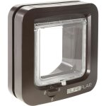 Sureflap - chatiere a puce electronique marron