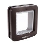 Sureflap grande chatiere a puce electronique marron
