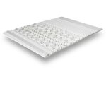 Sofareva - surmatelas cambridge 10 zones : mousse � m�moire de forme - 4 cm - 140x200 cm