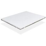 Surmatelas 135x200 bastille �paisseur 5 cm mousse hr respirante et adaptable