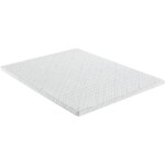 Vente - unique - surmatelas 140 x 190 cm mmoire de forme coutil bambou p. 5cm - luffy de naturea