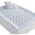 Surmatelas 140x190 cm sacha 7 zones de confort �pais et moelleux 600 gr