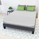 Maison aubertin - surmatelas 6 cm m�moire de forme 7 zones de confort 90x190 cm