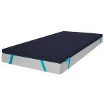 Surmatelas flow topserenity 135 x 190 noyau en m�moire 100%, sangles �lastiques antid�rapantes, fermet� ...