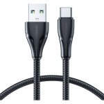 Surpass series usb - cble usb - c pour charge rapide 3a 1, 2m noir