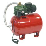 Dab - surpresseur 80l aquajetred10280m - rservoir horizontal  vessie avec pompe a eau 0, 75 kw jusqu' ...