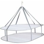 Suspendus schoir  pull, cintre  maille pliable  2 niveaux pour chandail, dlicat et maillot de bain ...