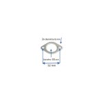 17055 - joint d'echappement pour moteur suzuki mont sur tondeuse outils - wolf