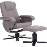 Svita - charles fauteuil relax tabouret fauteuil gris fauteuil tv pivotant polyester bois Svita - charles fauteuil relax tabouret fauteuil gris fauteuil tv pivotant polyester bois