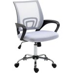 Svita - chaise de bureau enfants jeunes tissu chaise de bureau blanc
