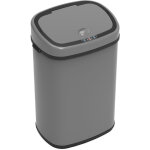 Svita - sensor poubelle 58l en inox poubelle avec capteur poubelle de cuisine gris