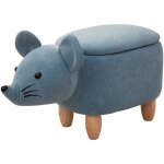 Svita - tabouret pour animaux espace de rangement tabouret d'enfant chambre d'enfant bo�te de si�ge souris ...