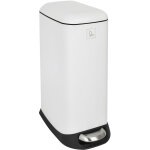Svita - poubelle � p�dale ts20 20 l avec seau int�rieur blanc