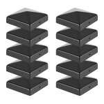 Swanew 10x capuchon de poteau large gamme d'applications clture de protection chapeau pyramide pour ...