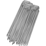 150 piquets d'ancrage au sol galvaniss 15x2, 5cm piquets d'ancrage au sol piquets de sol - swanew