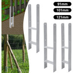 1x support de poteau ancre h 600mm pergola pied de support support de clture ancre - swanew