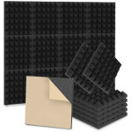 Swanew - 24x mousse acoustique mousse acoustique pour podcasting, studios d'enregistrement, bureaux, ...