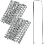 Lot de 50 - 1000 piquets de fixation, 2, 8mm, en acier galvanis pour bche, toile de paillage - 100pcs ...