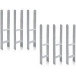 Swanew 6x supports de poteau. accessoires d'�quipement de jeu de jardin. ancre de poteau. douille de ...