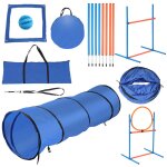Swanew agility sport pour chiens équipement complet obstacle, slalom, tunnel, zone repos + sac de transport ... Swanew agility sport pour chiens équipement complet obstacle, slalom, tunnel, zone repos + sac de transport ...